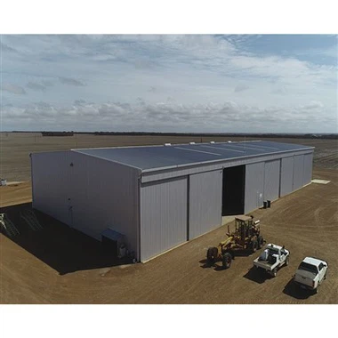 دھاتی گودام کی تعمیر